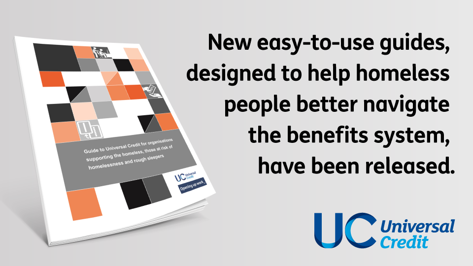 DWP release resources to help support homeless claimants with UC
