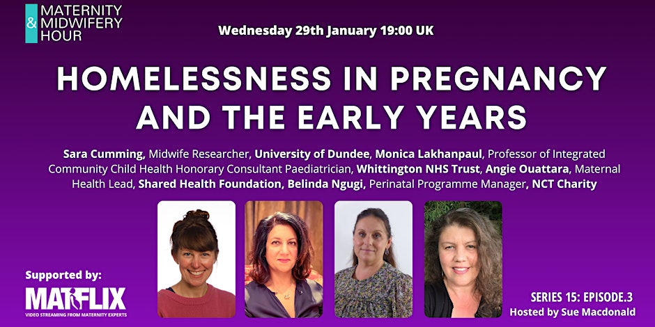 Homelessness in Pregnancy and the Early Years Event