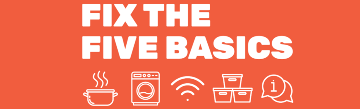 You're viewing Fix the Five Basics Campaign Fix the Five Basics Campaign