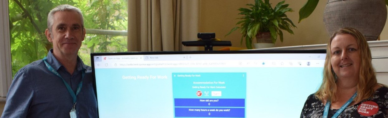 You're viewing The Getting Ready for Work Calculator: Helping Residents Make Informed Choices The Getting Ready for Work Calculator: Helping Residents Make Informed Choices
