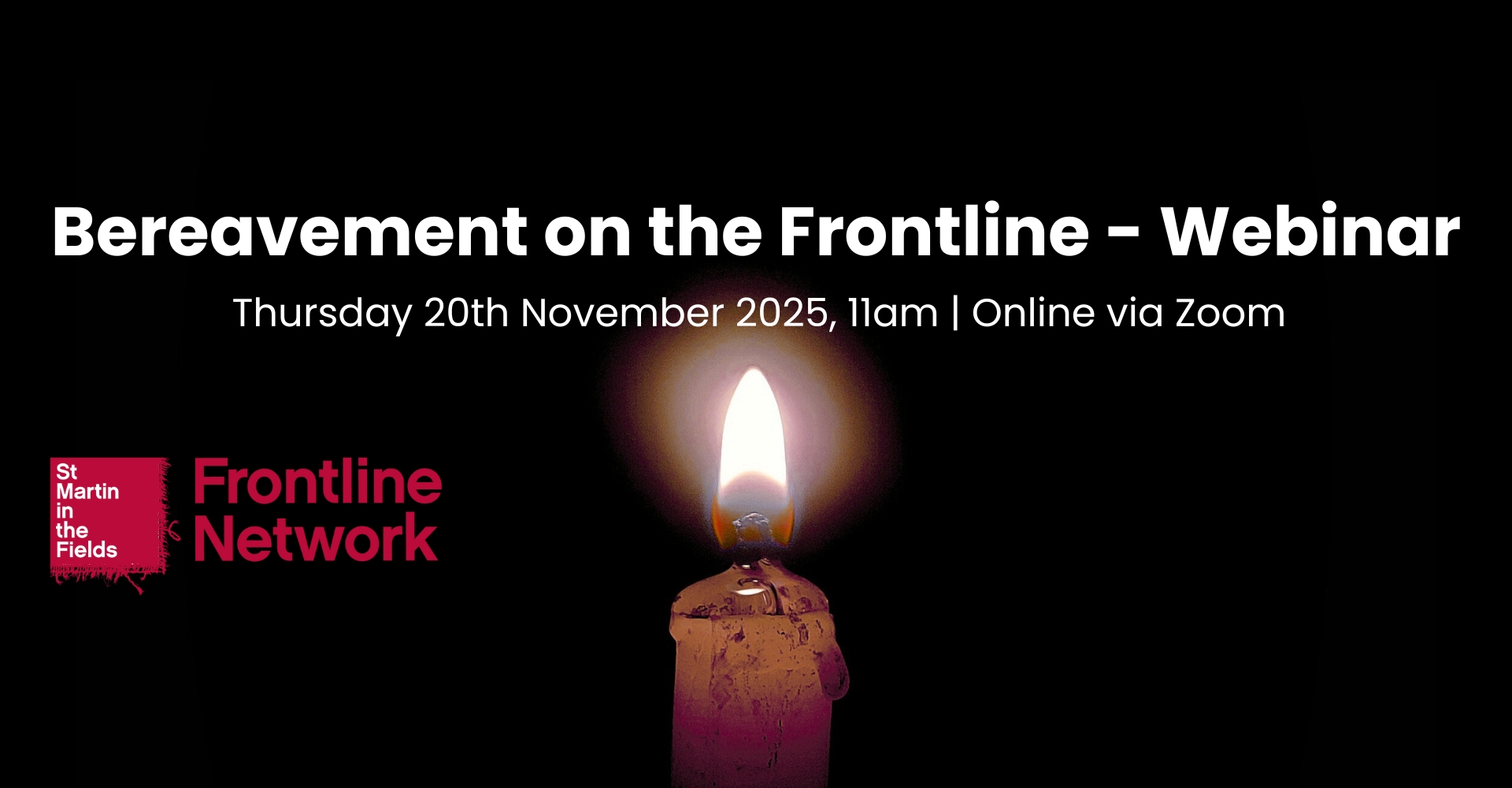 Bereavement on the Frontline - Webinar