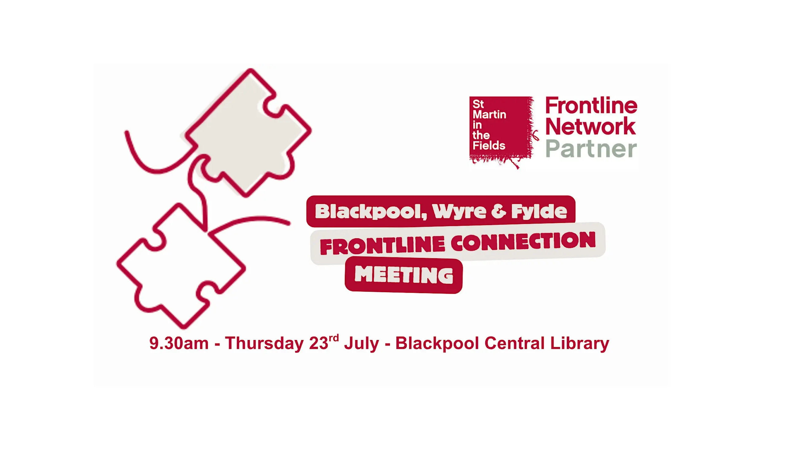 Blackpool Wyre & Fylde Frontline Network Connection Meeting