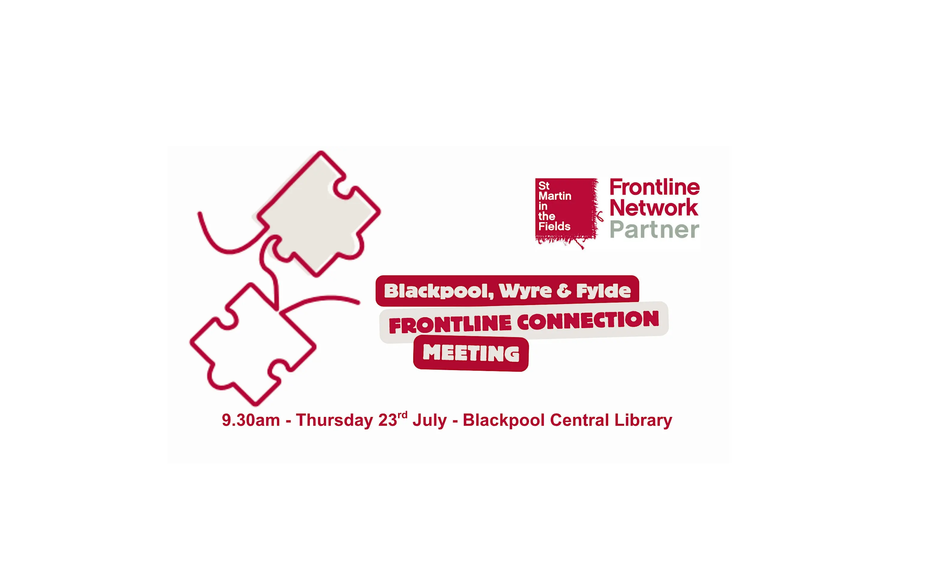 Blackpool Wyre & Fylde Frontline Network Connection Meeting
